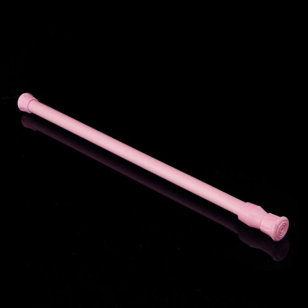 Extendable Telescopic Spring Loaded Tension Curtain Voile Net Shower Rod Pole