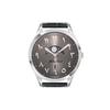 Mathey-Tissot Urban Moon Leather Strap Black Arabic Dial Quartz H411ALAN Men's Watch