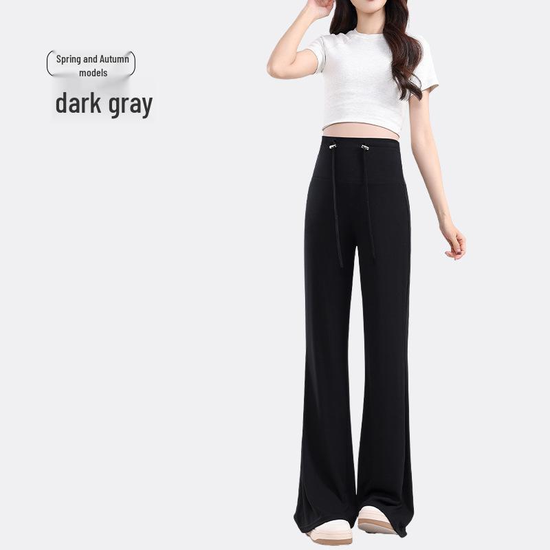 Spring & Autumn Maternity Outerwear Pants: Comfortable Fit, Slightly Flared, Ideal for Early Pregnancy L (110-130 lbs)