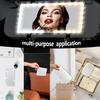 Car Sun Visor Vanity Mirror, 3 Light Modes & 60 LEDs, Rechargeable Dimmable Touch Screen Travel Makeup Mirror,Universal For Truck SUV-Car Accessories