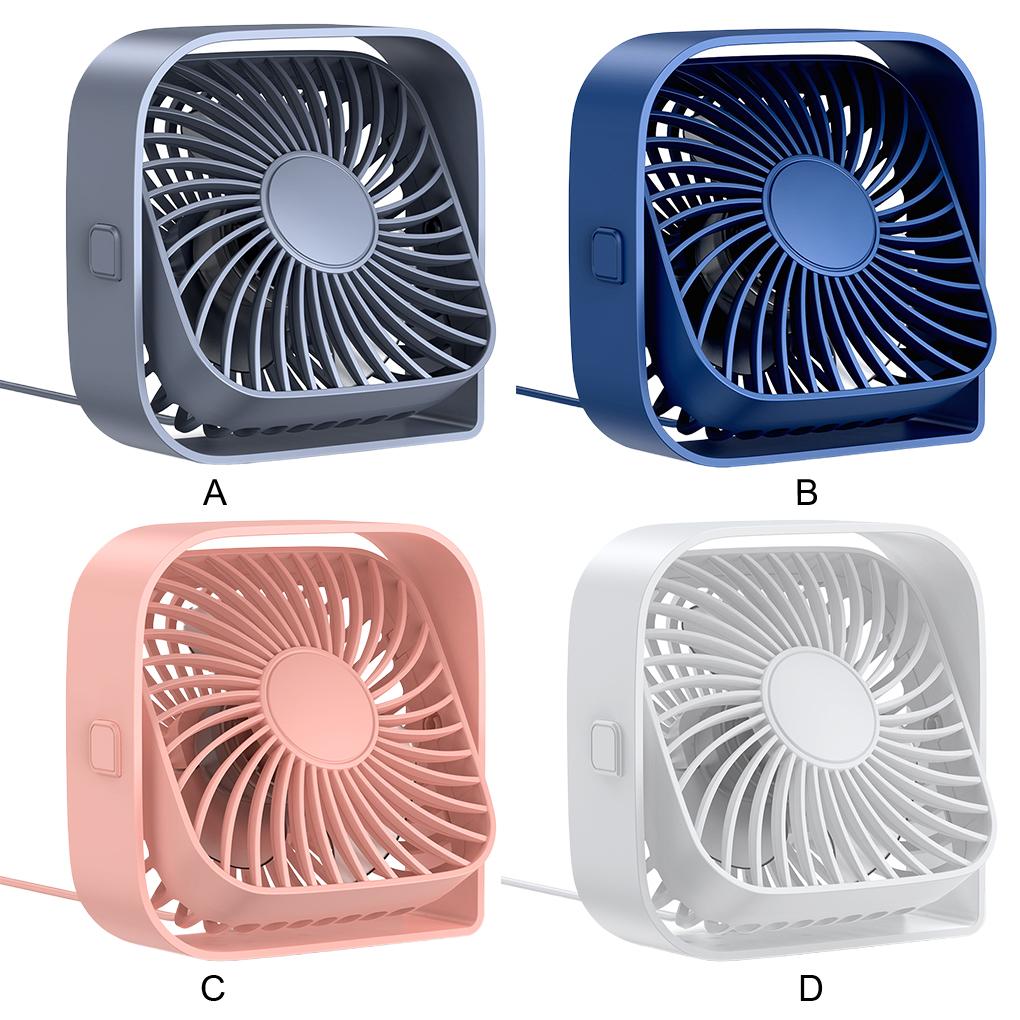USB Mini Fan With Three Speed Regulation For Compact And Portable USB Powered Office Desk Small Fan
