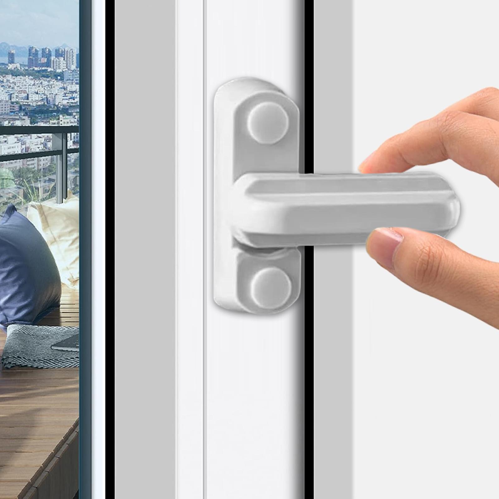 

Casement Window Lock 4 Pcs Sliding Door Lock Anti-Theft Aluminum Alloy Latch For Window Sliding Door Hotel RV Apartment China Mainland