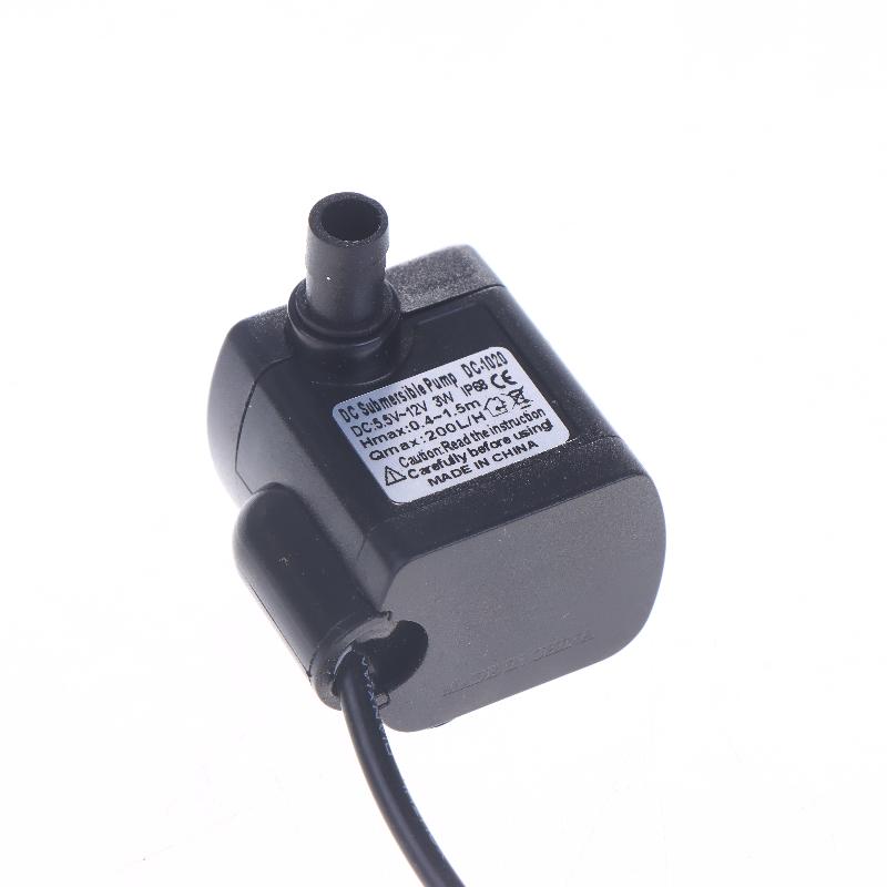 1 Piece Dc12V 3W Hydroponic Cooling Circulating Aquarium Pet Drinking Water Silent Brushless Submersible Pump Mini Water Pump