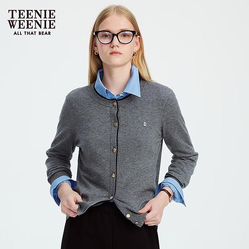 Teenie Weenie Women's Patchwork Knit Cardigan