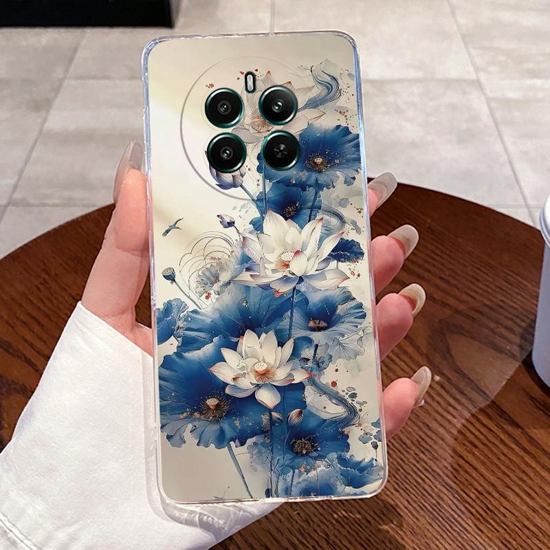 Transparent TPU Casing For Realme 12+ 12 12x 5G Case Luxury Dragon Cute Cool Boys Girls Back Cover For Realme 12 Plus Phone Case
