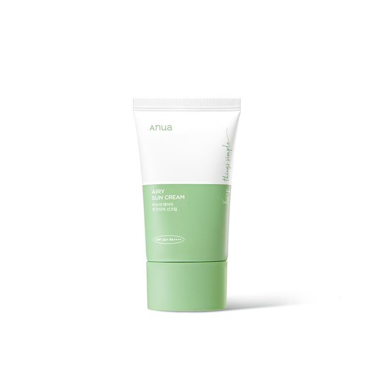

[ANUA] Воздушный солнцезащитный крем SPF 50+ PA++++ 50мл