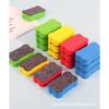 Small Bone Shaped Eva Felt Whiteboard Eraser For Kids Whiteboard Cleaning