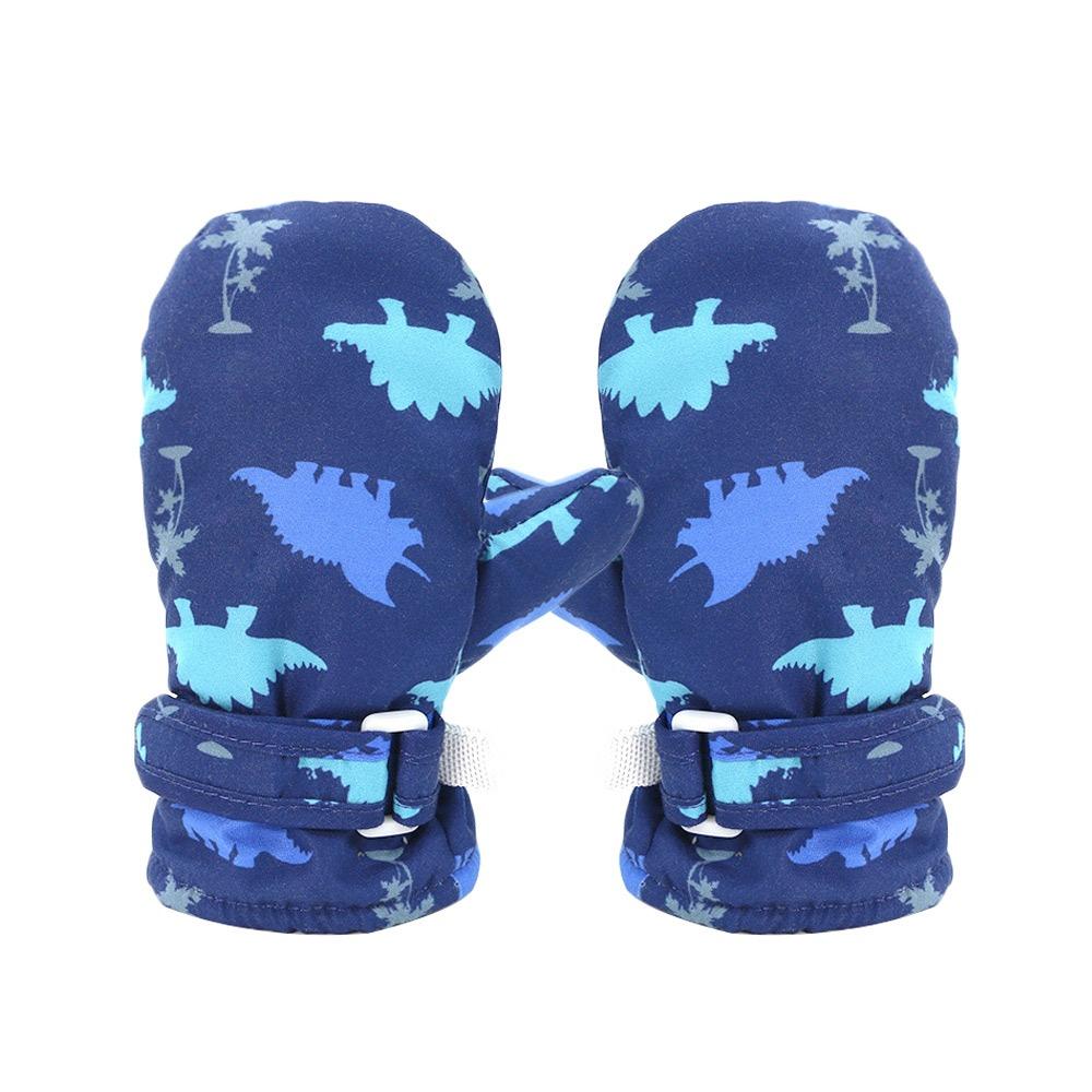 4-8 Years Windproof Children Skiing Gloves Waterproof Mittens Winter Warm Gloves  for Kids Toddler