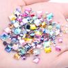 Hot Sale 4mm Acrylic Loose 10000pcs FlatBack Square Gems for Crafts Scrapbooking DIY Bags Clothes Nail Art Decoration