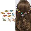 10PCS Duckling Hair Clip Colorful Hairpins Safe Resin Hairpin Cartoon Headwear Kids Girls Party School Hair Ornaments