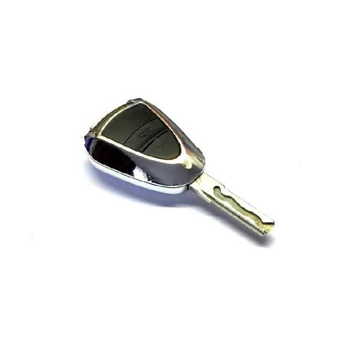 Glänzende Mehrfarbige Schutzhülle für Fernbedienungsschlüssel Tastatur für Porsche SCHWARZER Head-Fernbedienungsschlüssel
