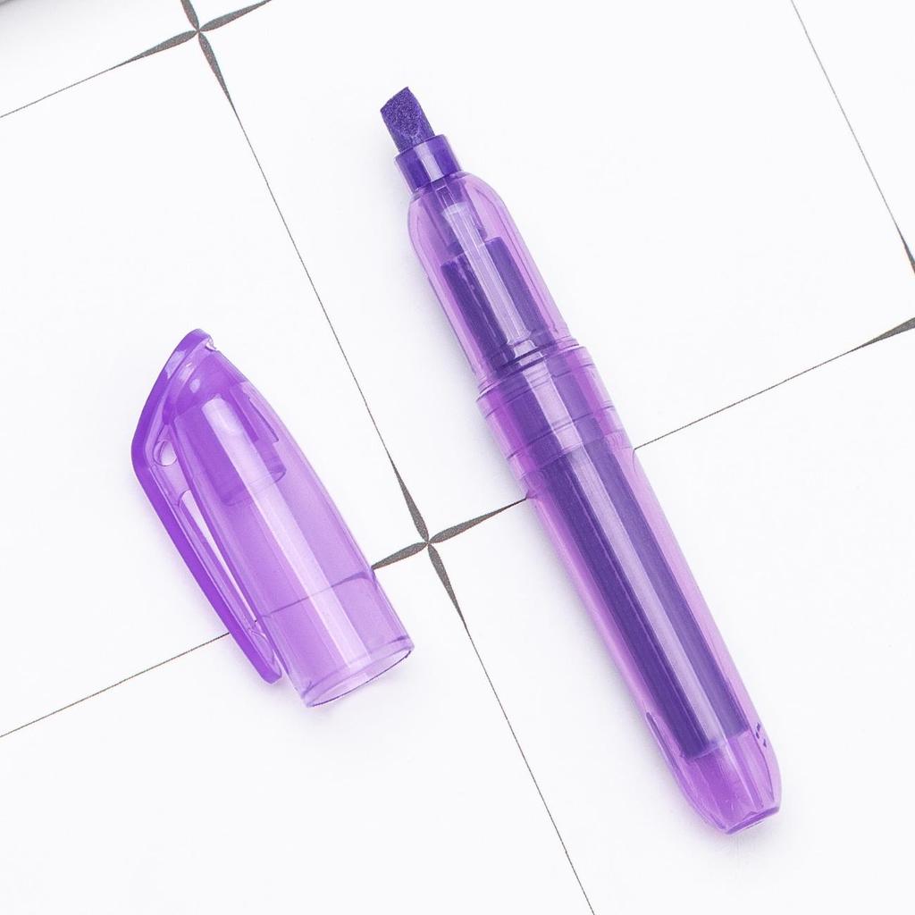 Colored Single-Head Fluorescent Marker for Student Journals and Doodling