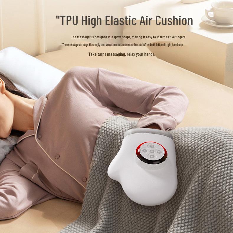 New Multi-Mode Electric Hand Massager with Hot Compress