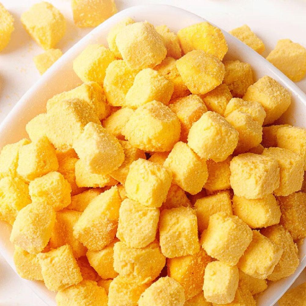 40g Freeze Dried Egg Yolk Granules Beautify Smoothing Hair Pet Safe Freeze-dried Snacks Food Ca M9Q8