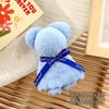 Bear-Shaped Coral Fleece Handkerchief – Practical Gift for Weddings, Birthdays, and Events