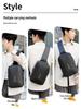 Men's High-End Waterproof Travel Chest Bag & Women's Trendy Messenger Backpack