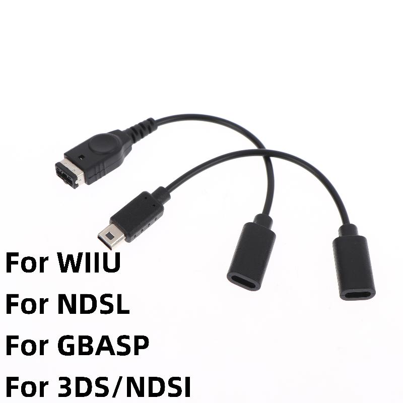 1/3Pcs Type C Game Console Conversion Cable For NDSI GBASP/ WIIU 3DSL NDSL Power Line USB C Charger Cable Cord Wire