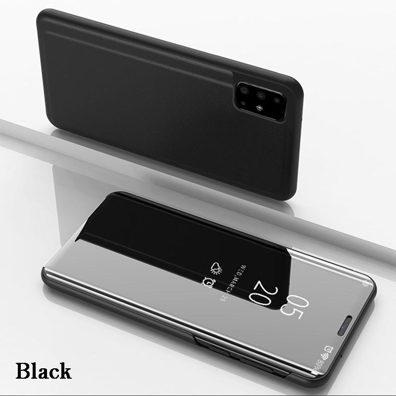Fashion Mirror Screen Wallet Flip Smart Phone Case Cover for iPhone 16 15 14 13 12 11 Samsung A73 A13 A23 A24 A25 Huawei Honor Xiaomi Redmi Note 13 12