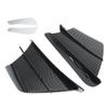 Motorcycle Winglets, Wing Spoiler, Aerodynamic Wing Kit Spoiler, ABS Material, Universal, 2pcs