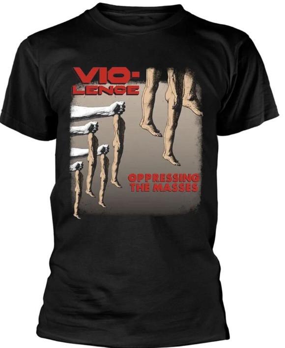 Vio-lence Oppressing The Masses Black T-Shirt S