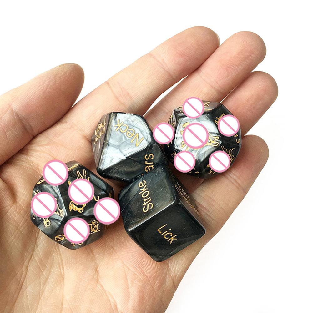 Sexy Dice Set Fun Adult Love Posture Couple Game Sex Noctilucent Erotic Lovers Position Foreplay Romantic Party Toys