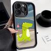 Cartoon Cute Frog Phone Case For iPhone 15 Pro Case funda iPhone 11 13 12 14 16 Pro Max XR XS X 7 8 Plus SE Soft Cover Bumper