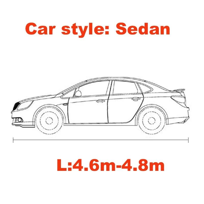 For Sports Car Sedan SUV Beauty Styling Universal Stretch Car Cover Sunproof Windproof Dustproof Scratch Resistant UV Protection