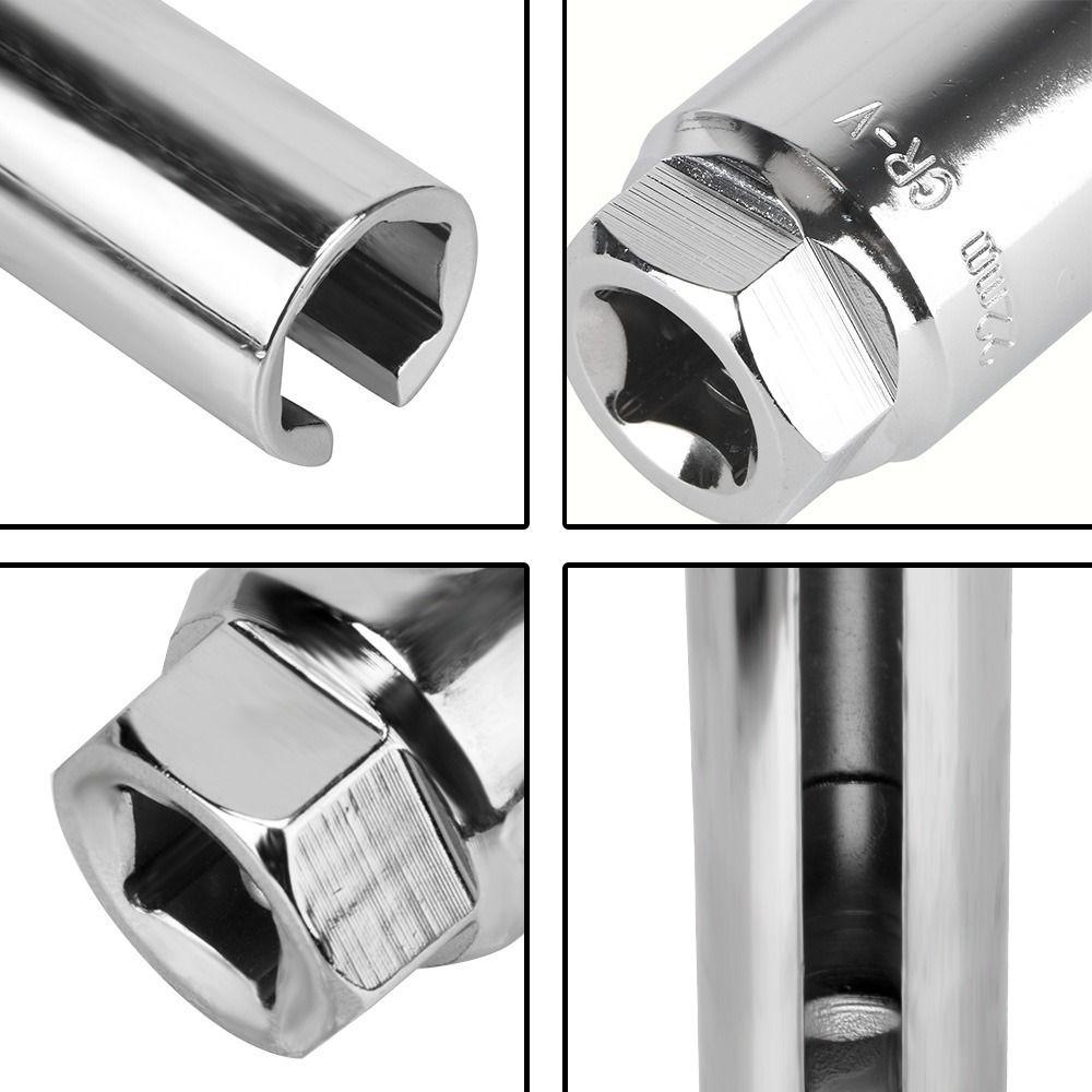 22mm 1/2" Drive Socket Wrench with Opening Oxygen Sensor Disassembly Wrench Repair Tools