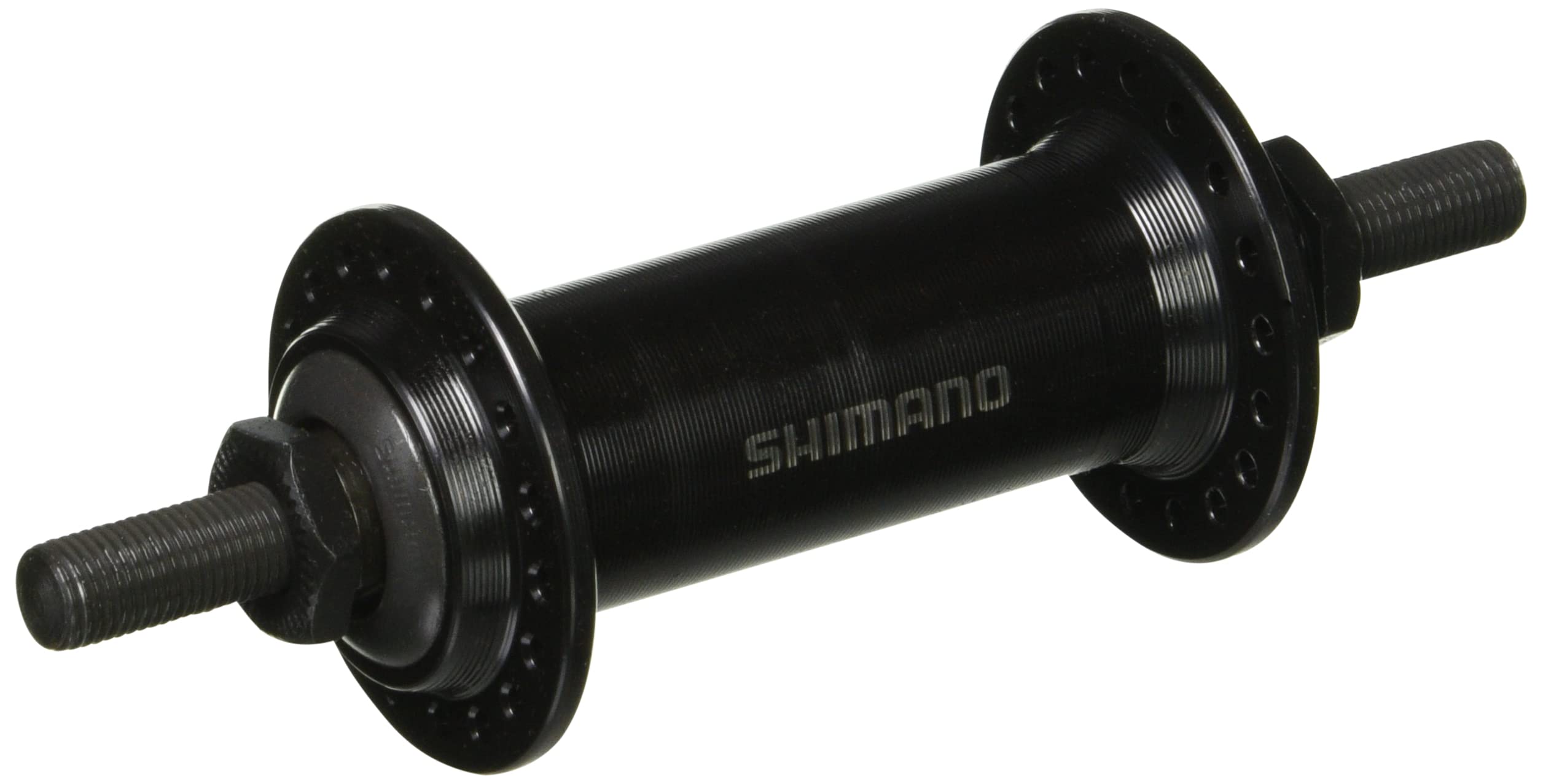 

Передняя втулка SHIMANO черная 36H гайка типа EHBTX500DL HB-TX500 чёрный