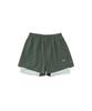 EMAIEM Layered Shorts_Khaki