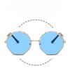 Bowknot Metal Frame Sun Glasses for Boys Girls Polygon Trend Children's Sun Glasses Trendy Fashion Sunglasses UV400 Eyewear