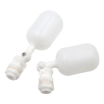 3/8" Inlet White Plastic Adjustable Auto Fill Float Ball Valve Water Level Control Switch For Water Tower Tank Farm Equipment