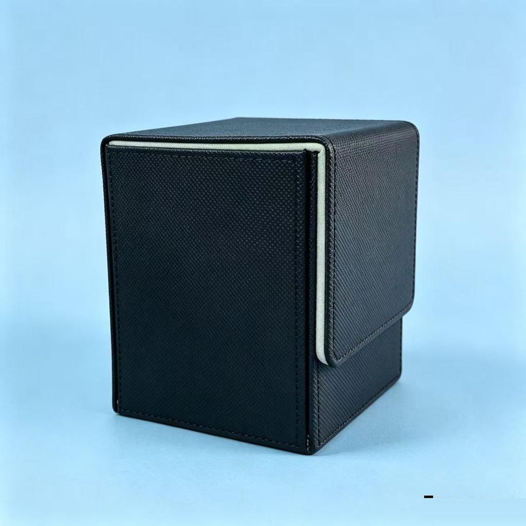 PU Leather Magnetic Card Storage Box - Red Hot Recommendation for Cards
