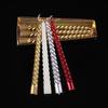 Electroplated Colored Spiral Long Stick Candle - Ideal for Christmas, Weddings, Birthdays, and Romantic Decor.