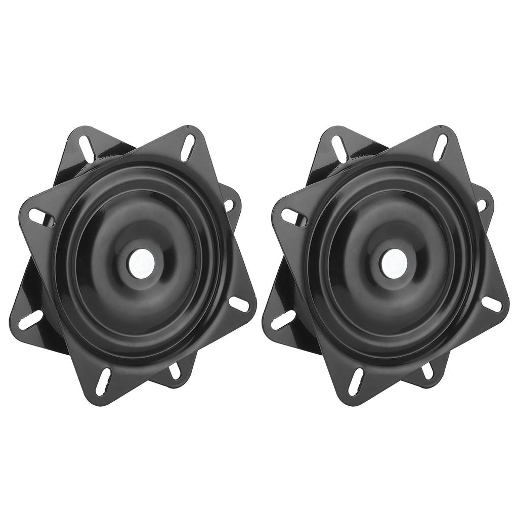 Pair of Seat Swivel Base Mount Plate High Strength 360 Degrees Rotating for Marine Boat7in