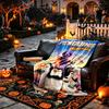 1pc Penguin Cartoon Crew Blanket, Cozy Valentine's Day Blanket, Multi-functional Nap Blanket Available Throughout the Four Seasons
