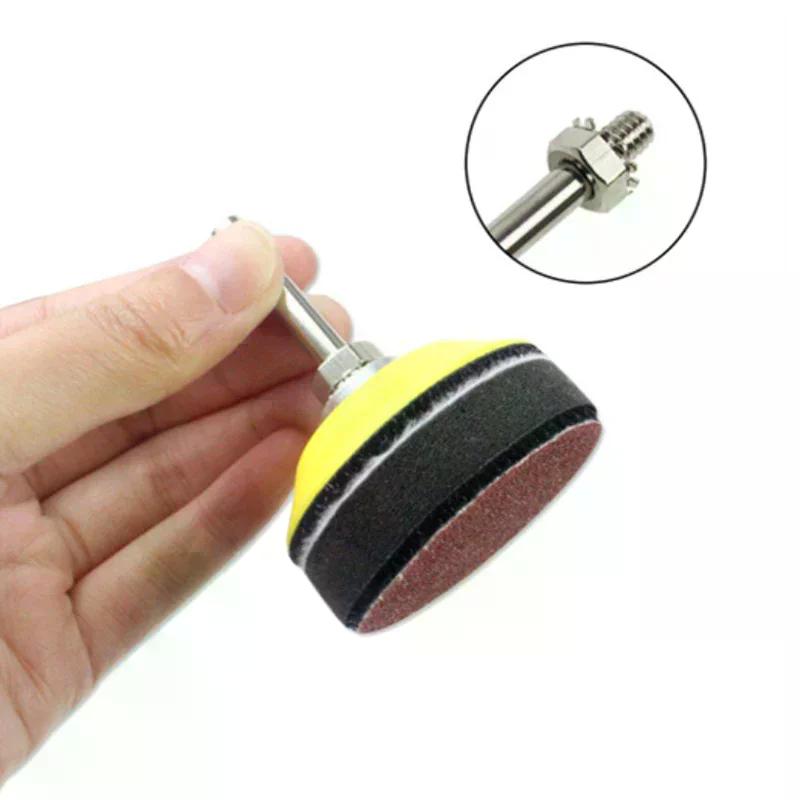 100pcs Set 2 Inch Sanding Discs Pad Kit For Drill Grinder Rotary Tools With Backer Plate Includes 80-3000 Grit Sandpapers