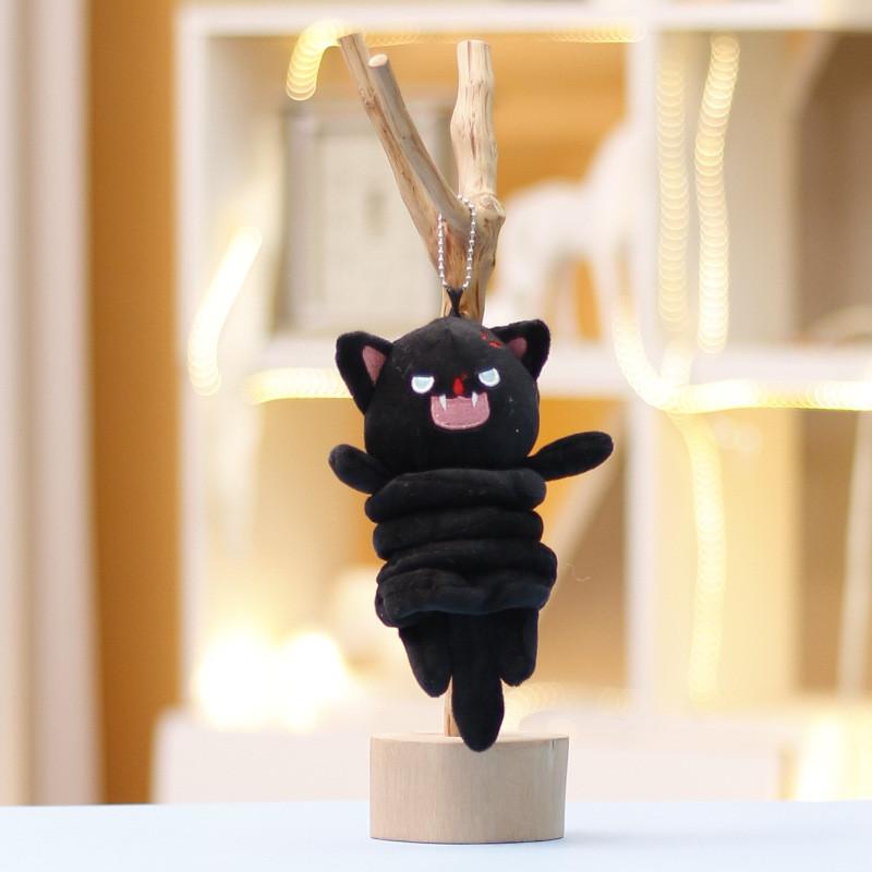 Spring Dog Stretching Cat Lobster Plush Toy Keychain Pendant Gifts Decorations