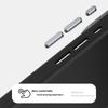 ABEEL For iPhone 17 Case PC+TPU+Aluminum Alloy+PU Leather Phone Cover Compatible with MagSafe