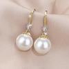 S999 Sterling Silver High-End Pearl Earrings for Women - 2024 Trend