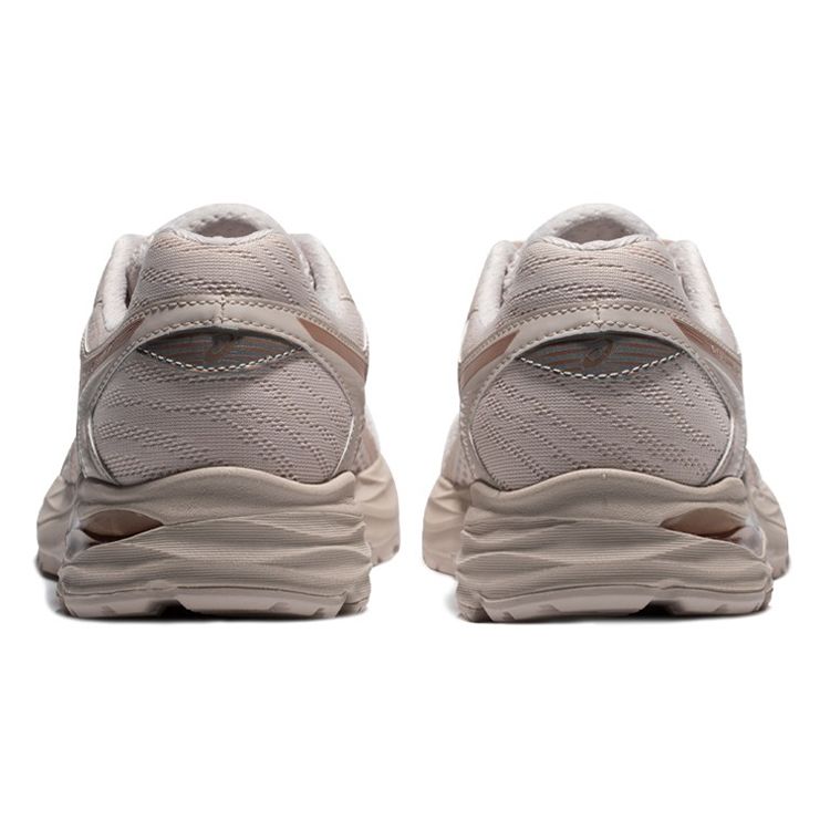 Asics Gel-Flux 4 Comfortable Sports Fabric Synthetic Leather Durable Low-Top Running Shoes Women sneaker Beige Gold 1012A523-252