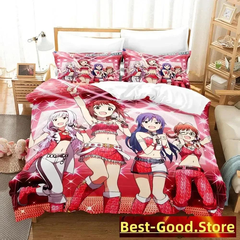 Chieri Ogata Bedding Set Duvet Cover Sheet Printed Bed Set Pillowcase Bed Full Queen King Size Comforter Bedroom