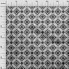 oneOone Cotton Poplin Dark Gray Fabric Abstract Geometric Sewing Craft Projects Fabric Prints By Yard 42 Inch