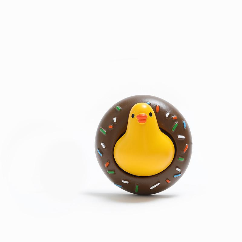 Yellow Duck Refrigerator Sticker Cartoon Cute Refrigerator Decoration Magnet Po Wall Toy Gift Cultural and Creative Products