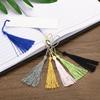 10/100Pcs Blank Sublimation Metal Bookmark Rectangle Book Marks Page Markers Mini Handmade Bookmark Tassels for Book Lover Gifts