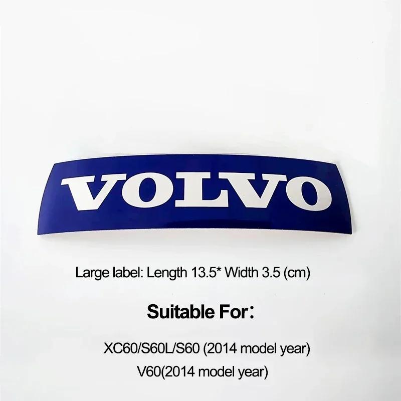AABBJ1 Car Front Grille Logo Sticker for Volvo XC40 XC60 XC90 S60 S90 V50 V70 V60 Trunk Steering Wheel Emblem Badge Decal Accessories