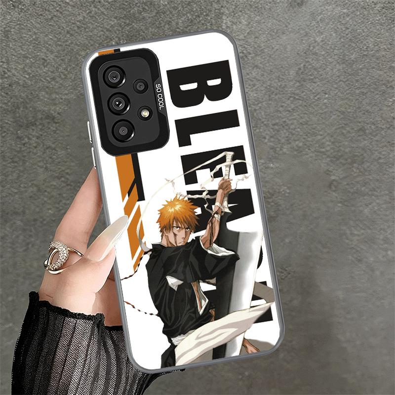 Anime Bleach Desgin Shockproof Phone Case for Samsung A17 A16 A15 A14 A37 A57 A36 A56 A26 A35 A55 A25 A34 A54 A24 A13 A23 A33 A5