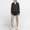 Nike Chaqueta esencial con capucha para correr para mujer Tops Negro CU3218-010