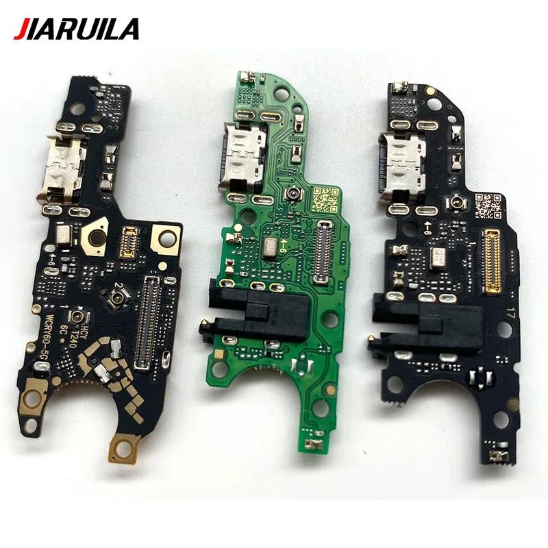 USB Charging Port Dock Charger Plug Connector Board Flex Cable For Huawei Honor X6 X6A X7 X7A X7B X8 X8A X8B X9A X9B 4G 5G