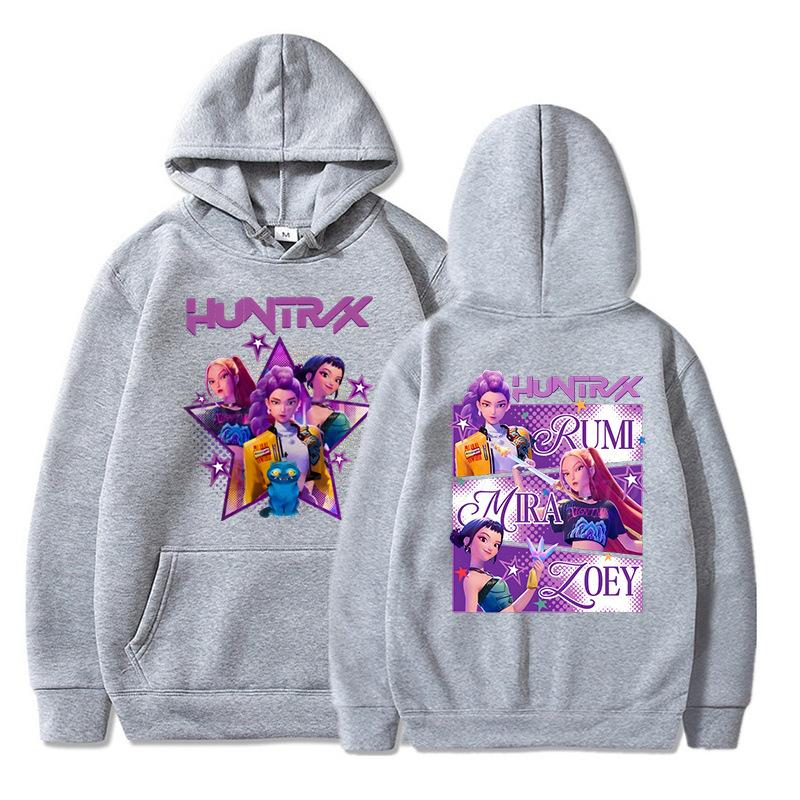 Παιδική Φούτερ με Κουκούλα Wizard Sisters Κινούμενα Σχέδια Χαριτωμένη Εκτύπωση Χειμερινή Μόδα Ζεστά Φούτερ με Κουκούλα